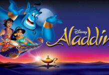 Magical Aladdin Cartoon Wallpapers Featuring Genie Jasmine and Flying Carpet Adventure