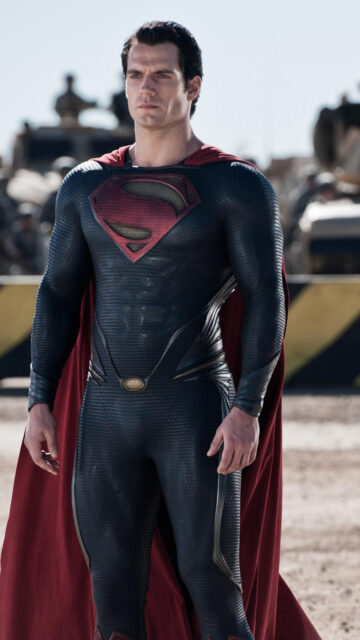 Man Of Steel Wallpaper Heroic Pose