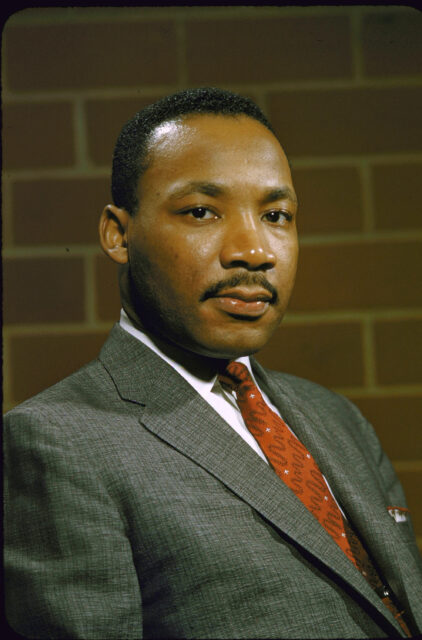 Martin Luther King Jr Inspirational Portrait Wallpaper