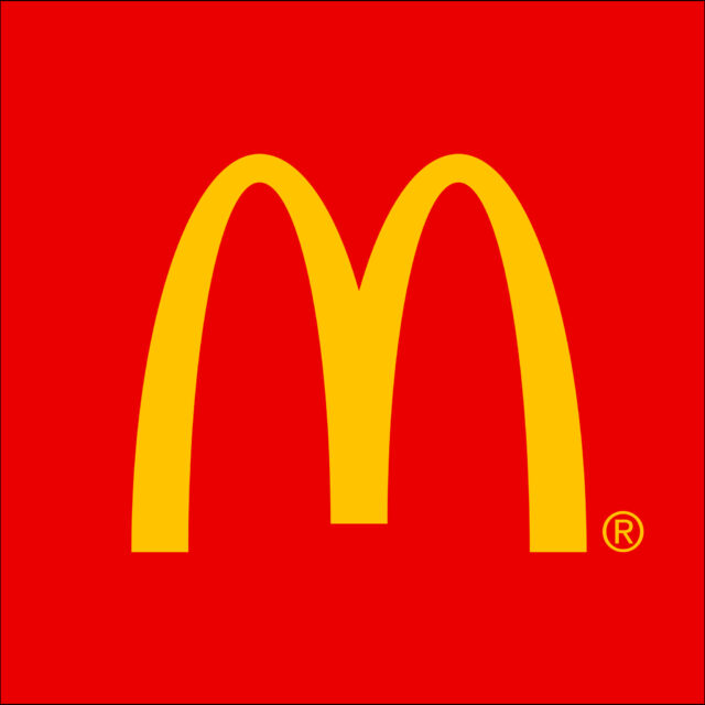 McDonalds Wallpapers Classic Golden Arches Logo on Red Background for Desktop and Mobile