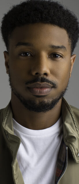 Michael B Jordan close up portrait wallpaper high resolution background