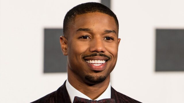 Michael B Jordan smiling close up portrait wallpaper ideal for fans and wallpapers collections