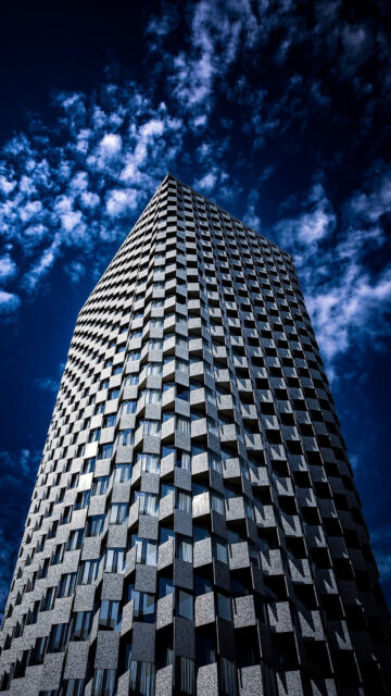 Modern Architectural Marvel In Tirana Albania Skyline Wallpaper