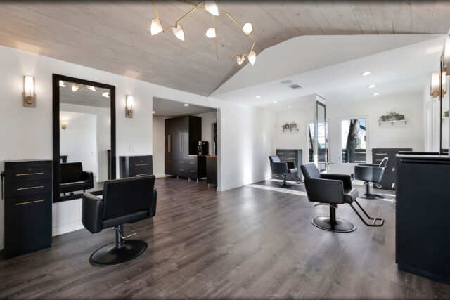 Modern Hair Salon Interior Bright And Elegant Design