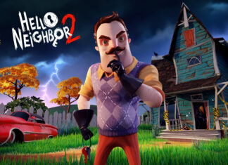 Mysterious Encounter At Spooky House Hello Neighbor 2 Wallpaper