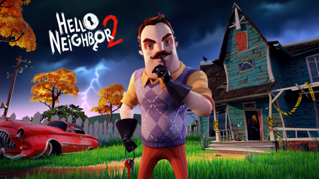 Mysterious Encounter At Spooky House Hello Neighbor 2 Wallpaper