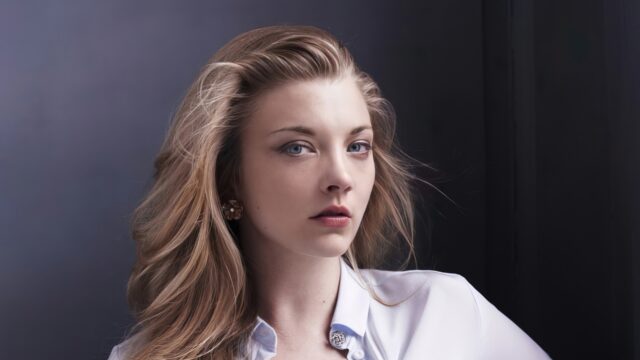 Natalie Dormer Close Up Portrait, Natalie Dormer Looks Thoughtfully To The Side With Soft Natural Lighting, 4K Desktop Wallpaper