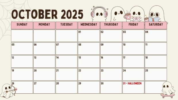 October 2025 Calendar Desktop Background (12)