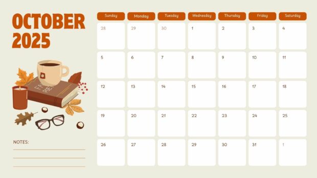 October 2025 Calendar Desktop Background (7)