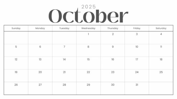 October 2025 Calendar Desktop Wallpaper HD free download (1)