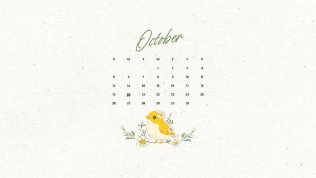 October 2025 Calendar Desktop Wallpaper HD free download (7)