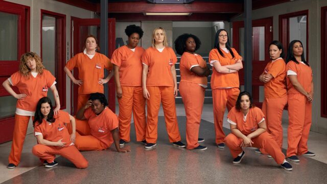 Orange Is the New Black Cast in Iconic Prison Outfits
