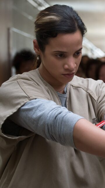 Orange Is the New Black Intense Scene Character Focus Wallpaper