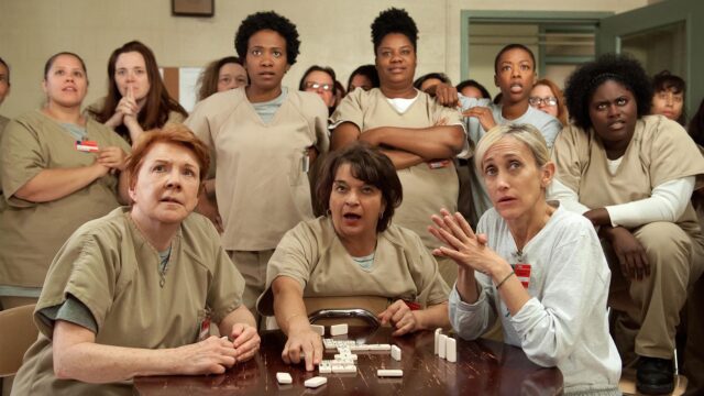 Orange Is the New Black Prison Drama Scene Wallpaper
