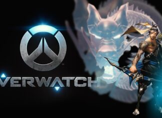 Overwatch Hanzo Wallpapers Featuring Spirit Dragon and Archery Hero