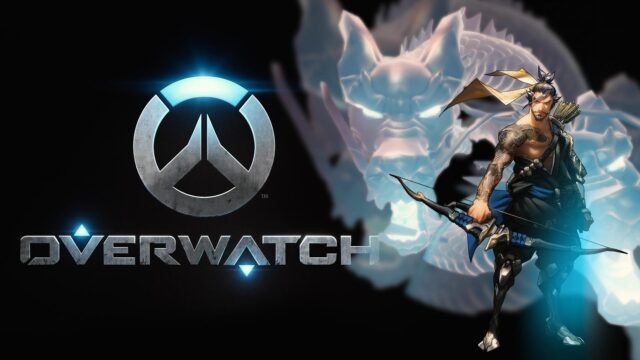 Overwatch Hanzo Wallpapers Featuring Spirit Dragon and Archery Hero