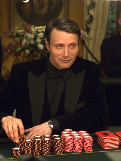 Poker Face Elegance Mads Mikkelsen Casino Wallpaper