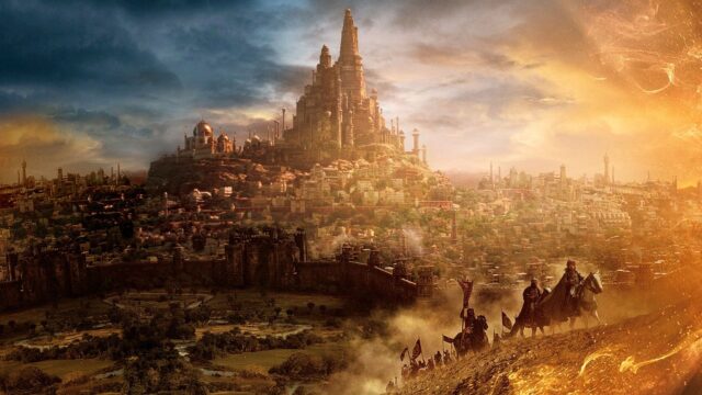 Prince Of Persia Movie Scenic Cityscape Wallpaper