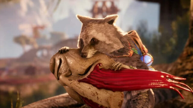 Raccoon Warrior Embracing Helmet Shadow Warrior 3 Wallpaper