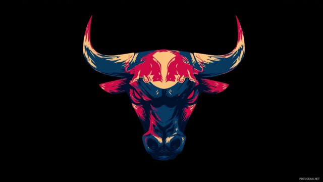Red Bull Logo Background HD Free Download, A Bold And Visually Appealing Red Bull Logo Background With High Definition Quality Available For Free