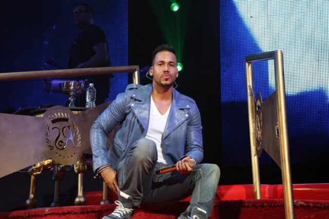 Romeo Santos Live Stage Performance Wallpaper