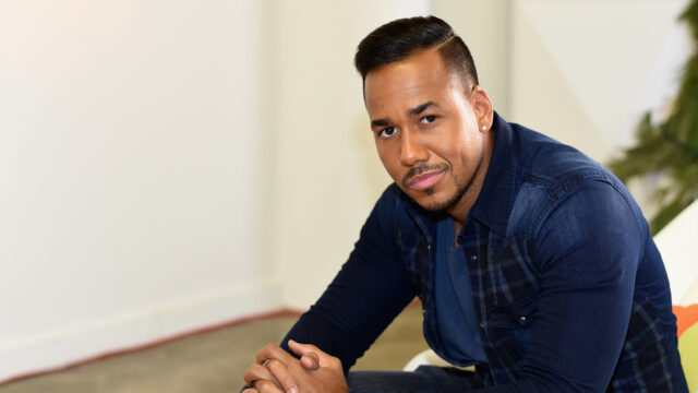 Romeo Santos Relaxed Pose Wallpaper HD