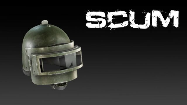 SCUM Game Wallpaper Military Helmet Design
