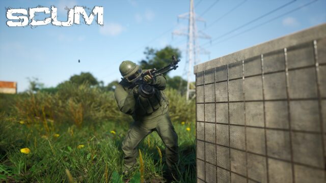 SCUM Game Wallpaper Tactical Soldier In Action
