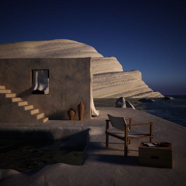 Scala dei Turchi Sicily Scenic Coastal Retreat Wallpaper