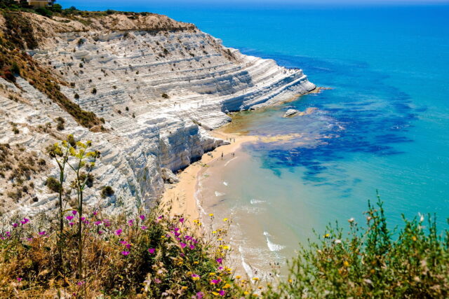 Scala dei Turchi Sicily Stunning Coastal Landscape Wallpaper