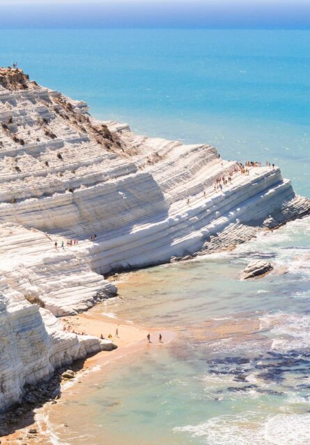 Scala dei Turchi Sicily Stunning Coastal View Wallpaper