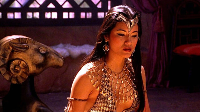 Scorpion King Movie Scene Beautiful Character In Ancient Setting