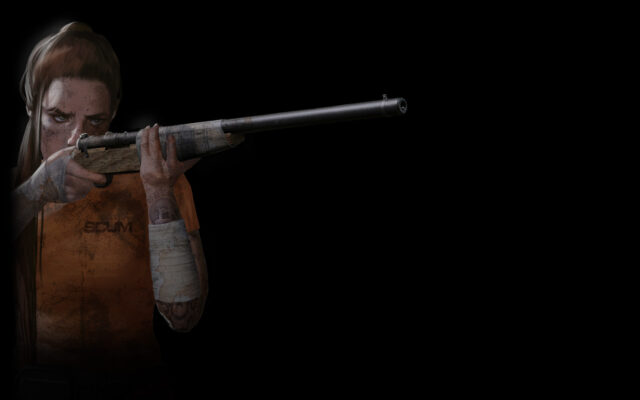 Scum Game Character With Rifle HD Wallpaper