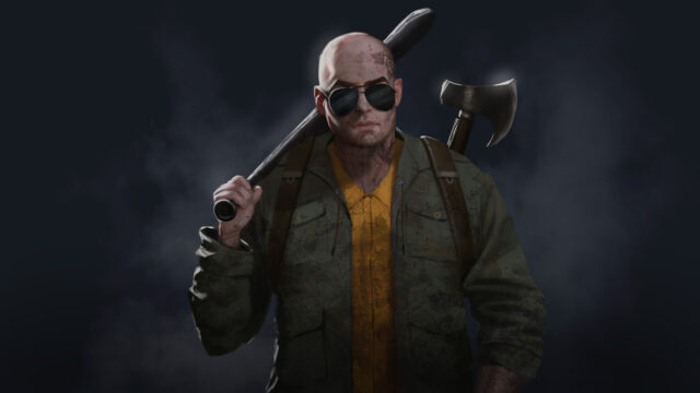 Scum Game Warrior Holding Axe And Pipe Wallpaper