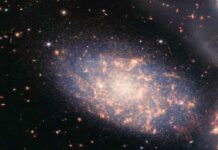 Stephan's Quintet Cosmic Wallpaper Capturing Distant Galaxies