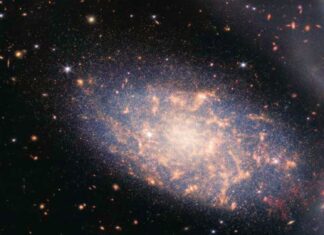 Stephan's Quintet Cosmic Wallpaper Capturing Distant Galaxies