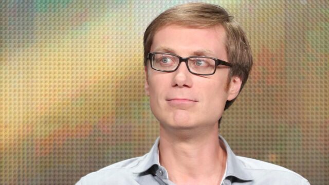 Stephen Merchant Close Up Portrait High Quality Wallpaper for Desktop and Mobile