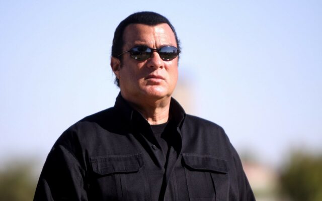 Steven Seagal Cool Serious Look in Black Outfit Sunglasses Wallpapers