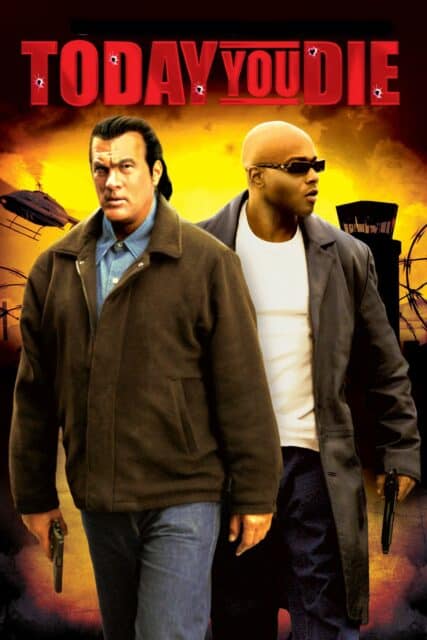 Steven Seagal and Co Star in Today You Die Action Movie Wallpaper