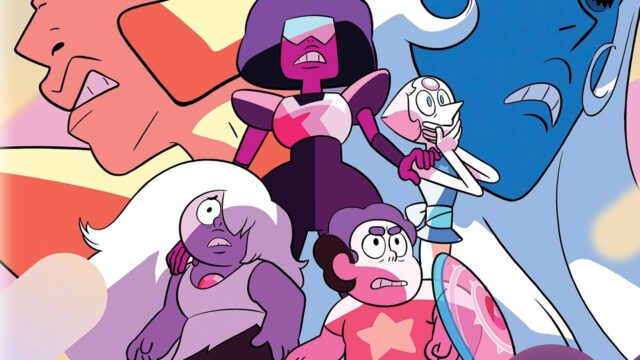 Steven Universe TV Series Characters Group Artwork Wallpaper