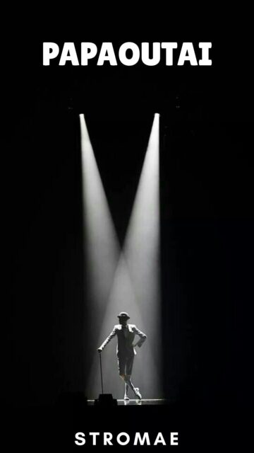 Stromae Wallpapers Papaoutai Spotlight Silhouette on Stage