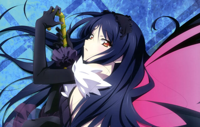 Stunning Accel World Character With Flowing Hair Wallpaper