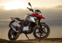 Stunning BMW G 310 GS Motorcycle Wallpaper At Sunset