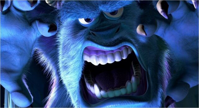 Sulley Roaring Close Up Monsters Inc Wallpapers High Quality