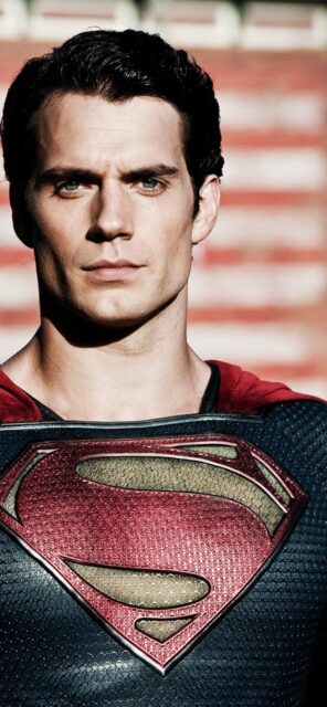 Superman Heroic Pose Man Of Steel Wallpaper