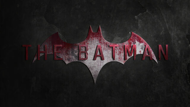 The Batman Logo Grunge Style Wallpaper For Dark Themes