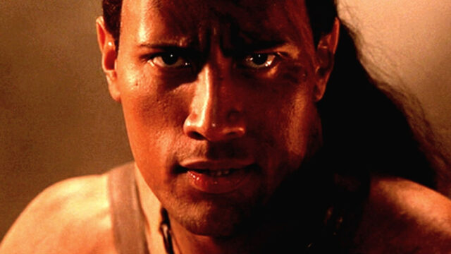 The Scorpion King Intense Close Up Wallpaper