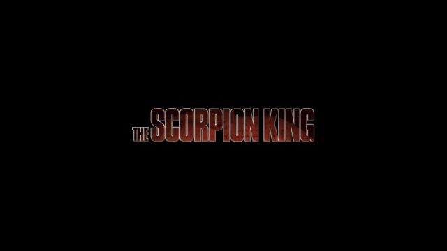 The Scorpion King Movie Title Wallpaper