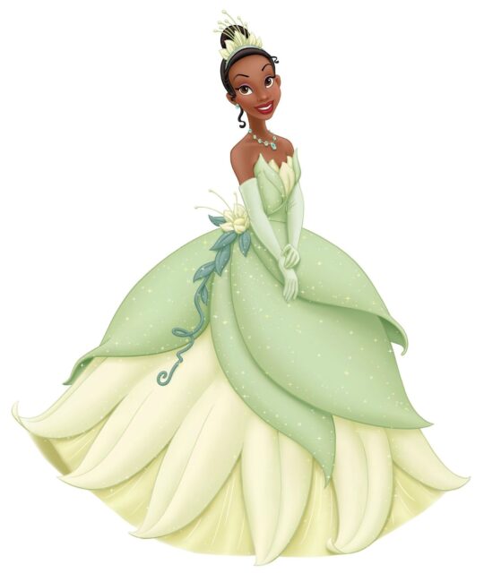 Tiana Elegant Green Dress The Princess And The Frog Wallpaper for Desktop and Mobile