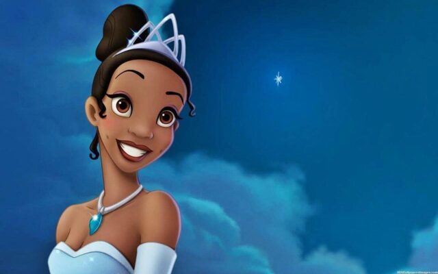 Tiana The Princess And The Frog Beautiful Night Sky Wallpaper